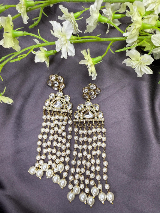 Pearl Hanging Danglers