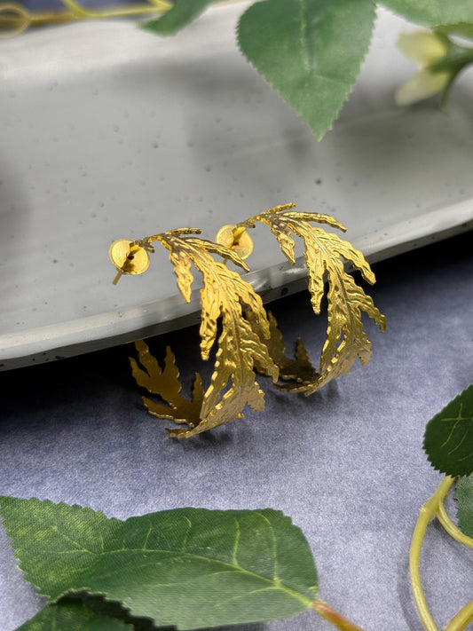 Leaf Hoops