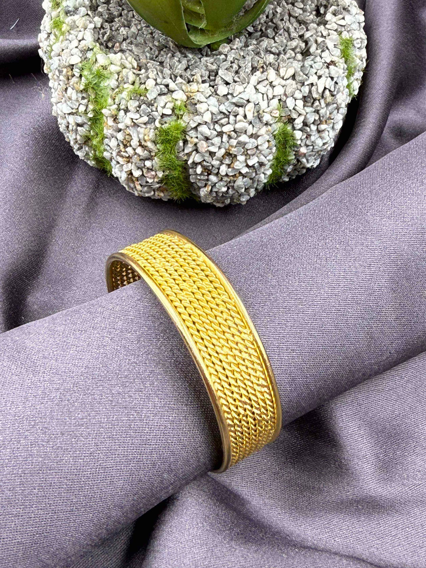 Thick Textured Bracelet