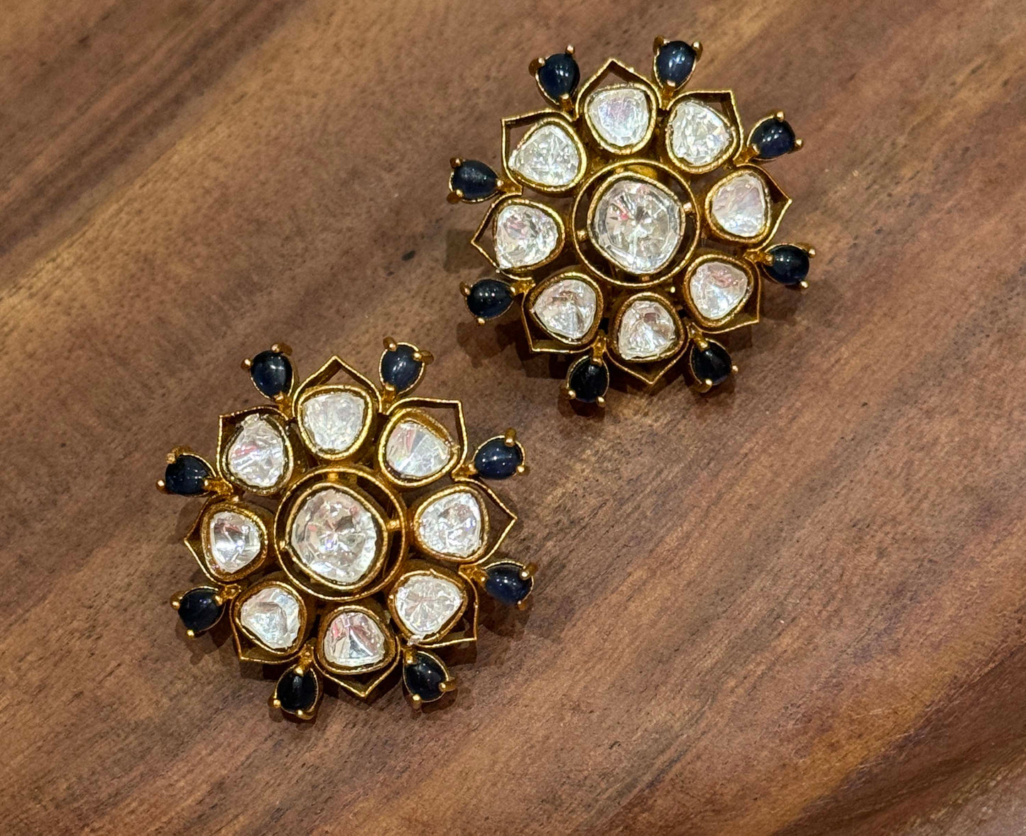 Dark Blue Fusion Studs