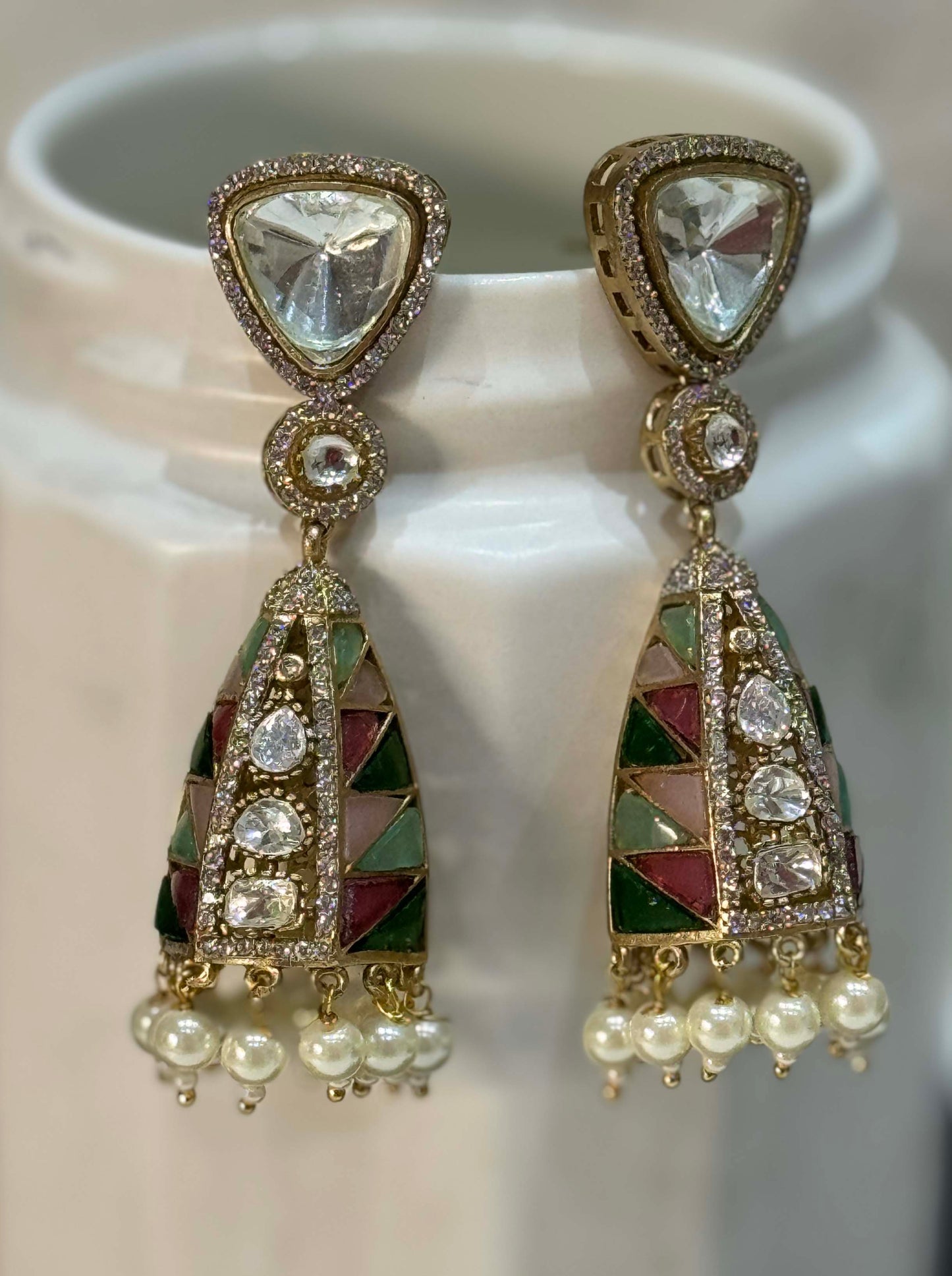 Multi Cone Jhumkis