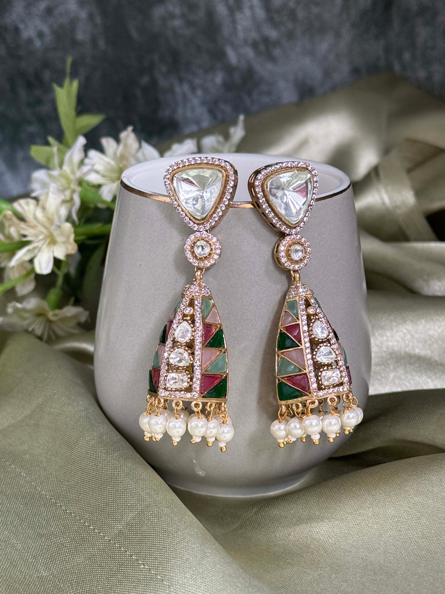 Multi Cone Jhumkis