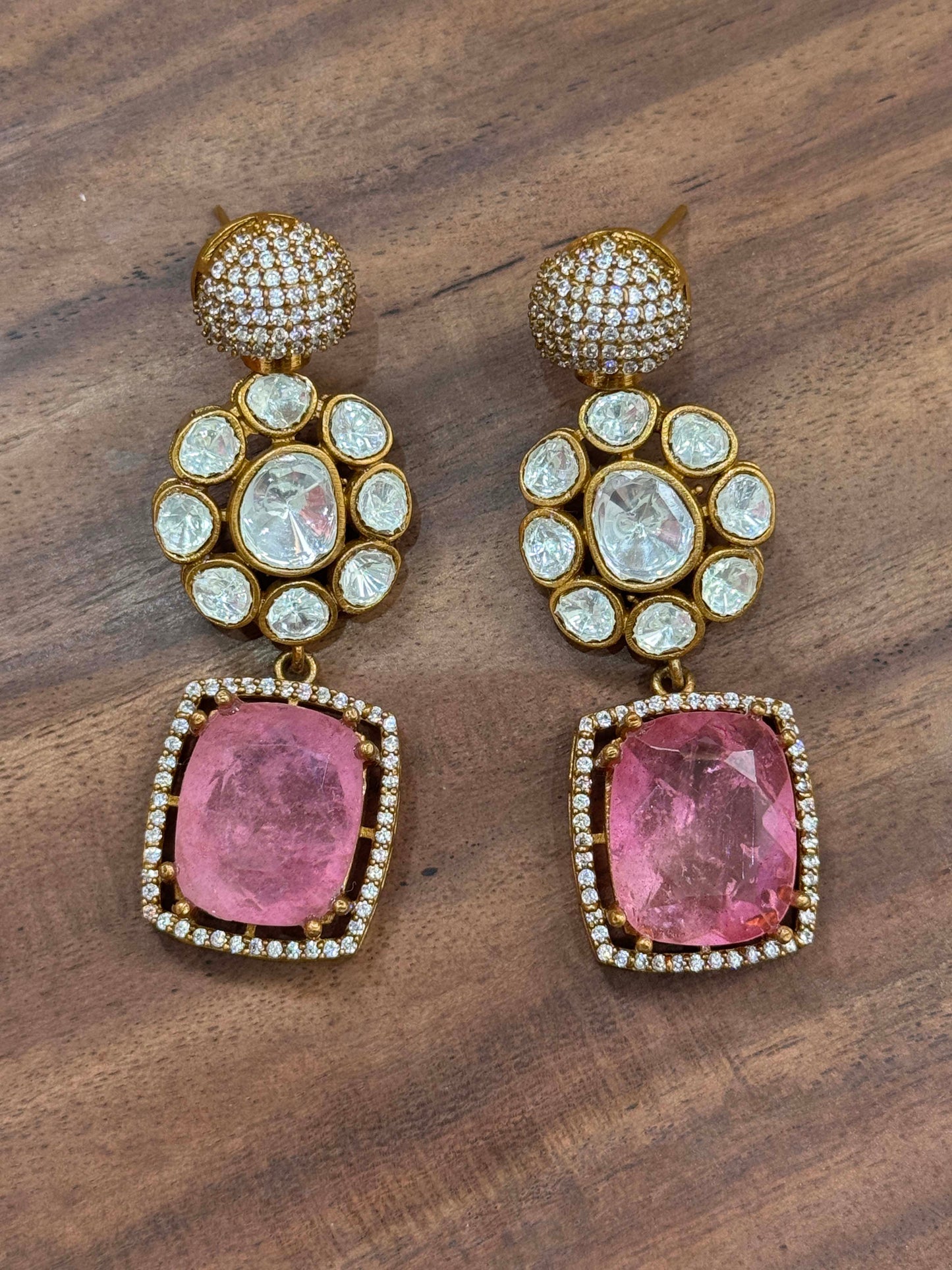 Pink Victorian Danglers