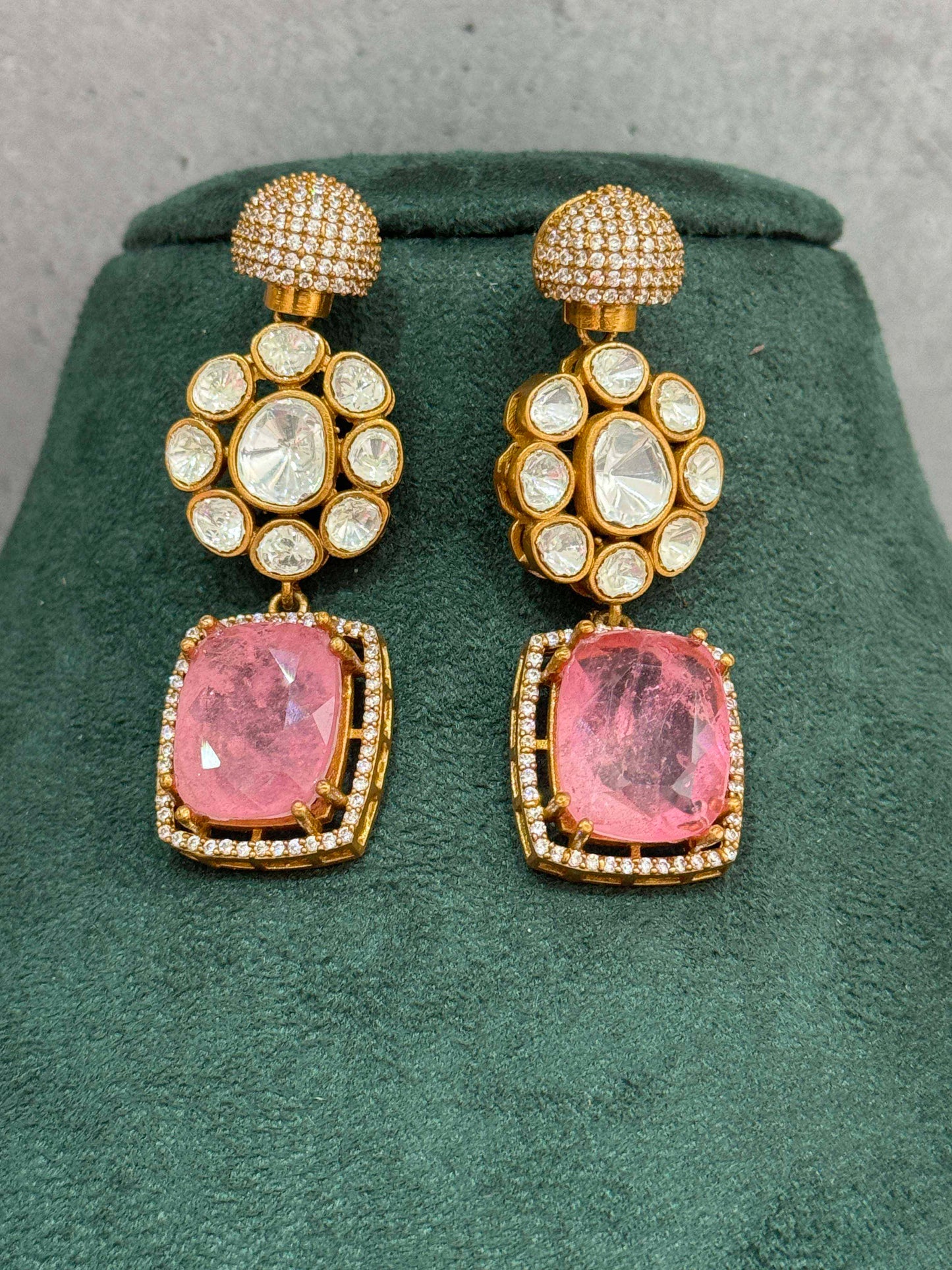 Pink Victorian Danglers