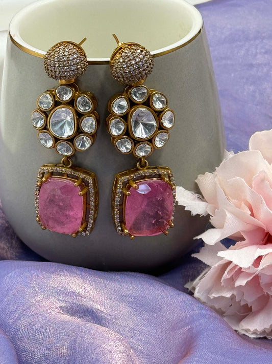 Pink Victorian Danglers