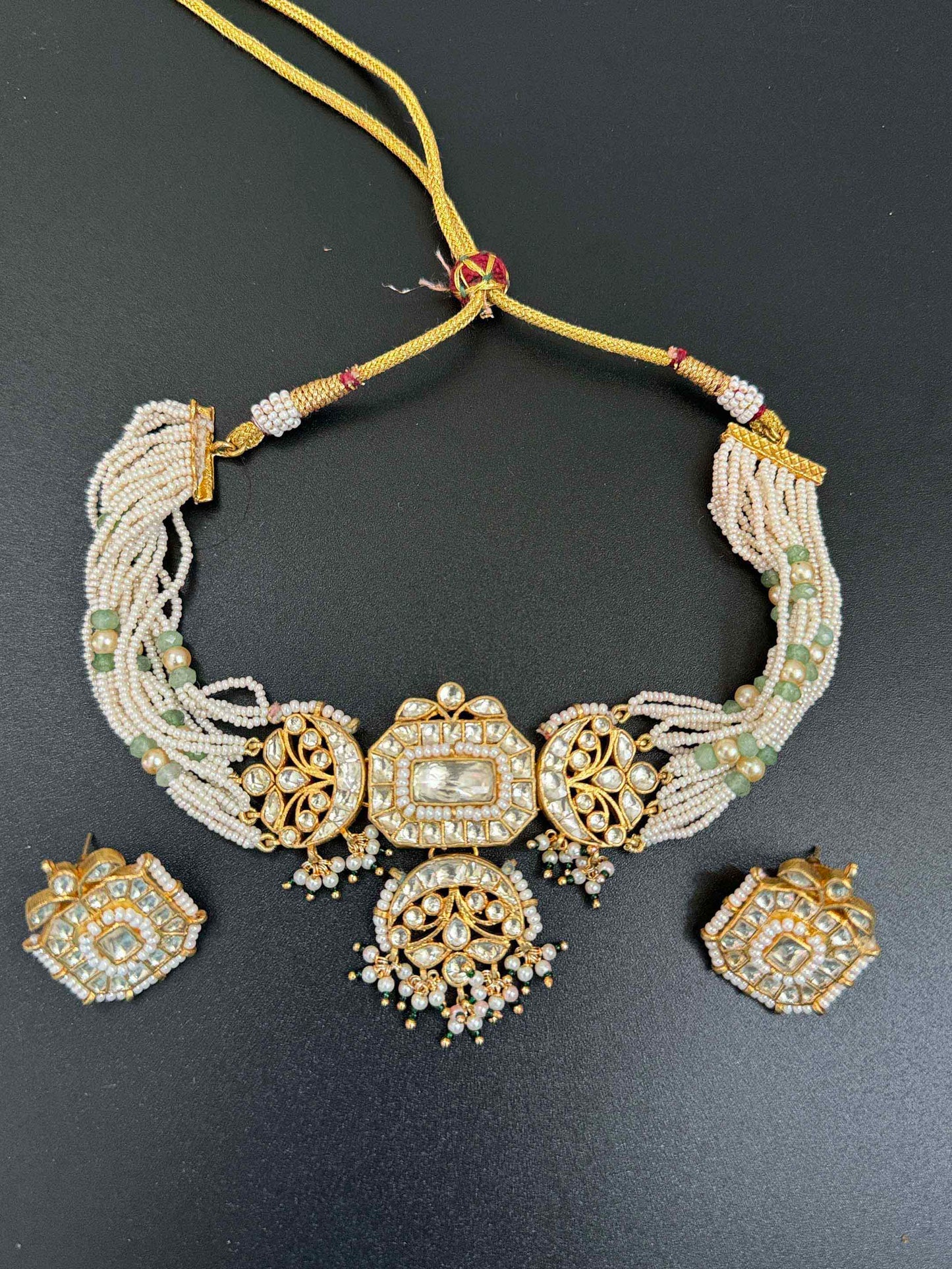 Mini Pachi Kundan Choker Set