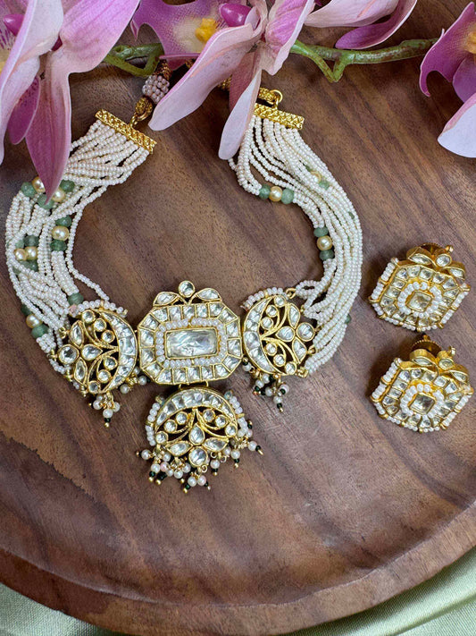 Mini Pachi Kundan Choker Set